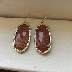 Elle Gold Drop Earrings